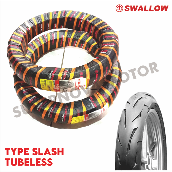 BAN LUAR SWALLOW PRO SERIES SB 151 TYPE SLASH BAN MOTOR MATIC RING 14