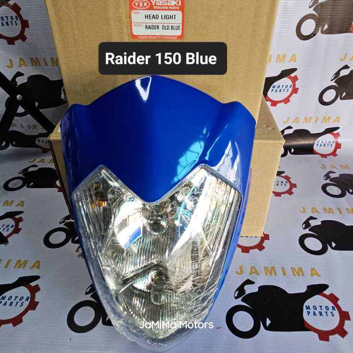 Jmm Headlight Assy Raider First Gen Blue Ysk Brand Lazada Ph