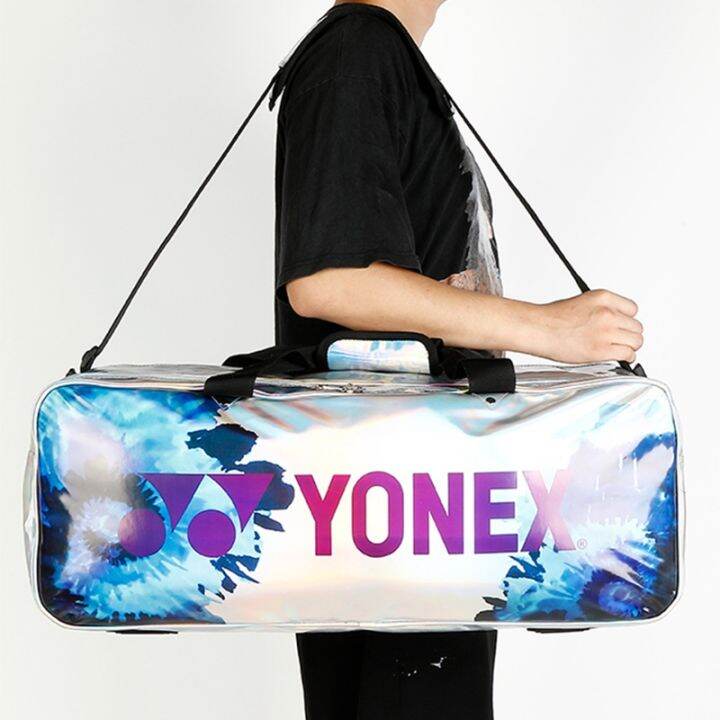 Yonex Waterproof Badminton Racket Bag Rectangle Laser Pattern