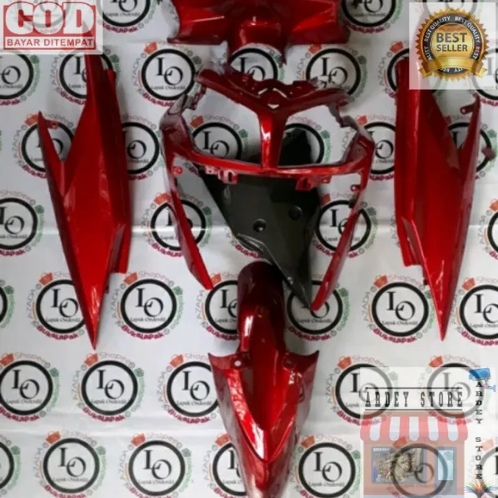 Full Body Halus Honda Vario Techno 110 Karbu Warna Merah Lazada Indonesia