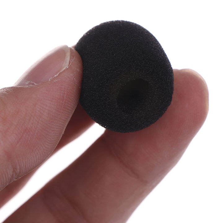 Manao Pcs Practical Small Black Microphone Headset Windscreen Sponge