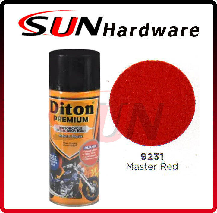 Pilox Diton Premium Ml Master Red Pilox Pylox Merah Metallic