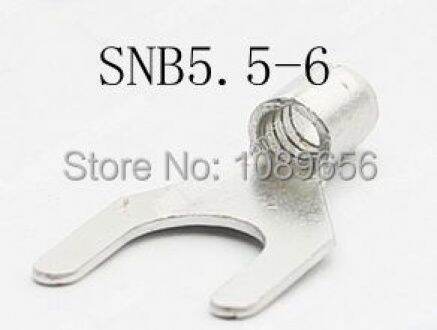 1000PCS SNB5 5 6 TU Furcate Naked Terminal Cold Pressed Terminals Cable