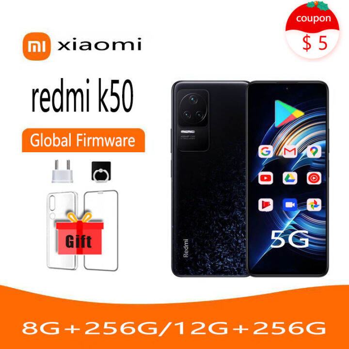 Xiaomi Redmi K50 K50 Pro 5G Smartphone 95 New Dimensity 8100 Octa Core