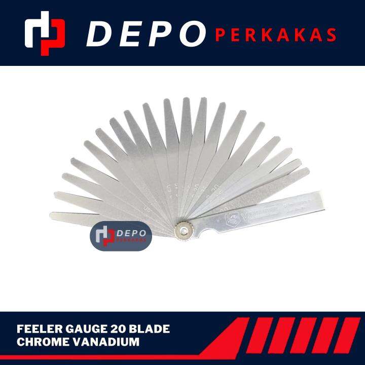 Feeler Gauge Blade By Veloz Veloz Pengukur Ketebalan Klep