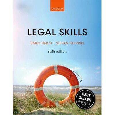 Oxford Legal Skills Sixth Edition By Emily Finch Stefan Fafinski