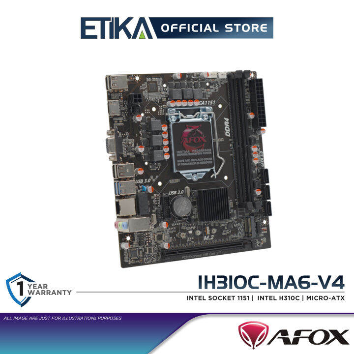 Afox Ih C Ma V Micro Atx Motherboard Intel Lga Socket