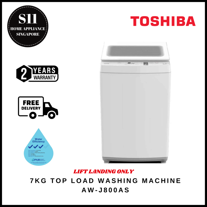 Toshiba Aw J As Kg Top Load Washing Machine Years Warranty