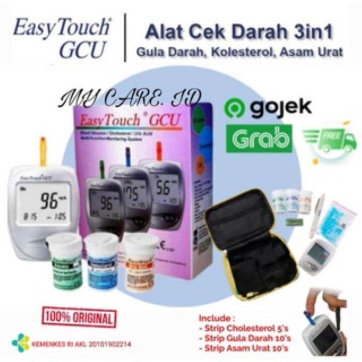 Easy Touch Gcu In Easy Touch Cek Gula Darah Asam Urat Kolesterol