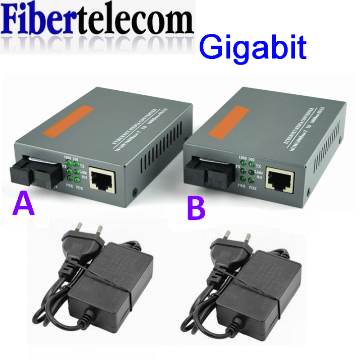 HTB GS 03 Gigabit Fiber Optical Media Converter 1000Mbps Single Mode