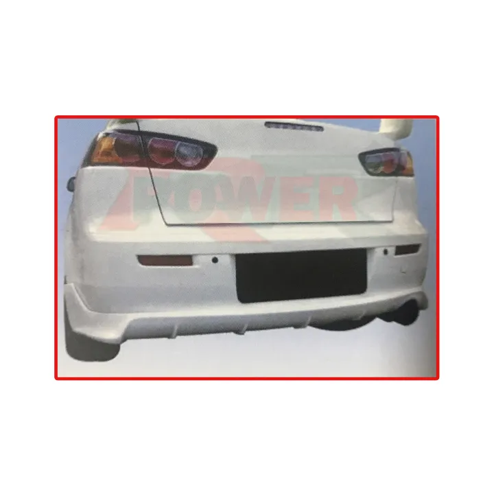 Mitsubishi Lancer Evo X GT 2010 2015 VARIS Style Rear Back Bumper