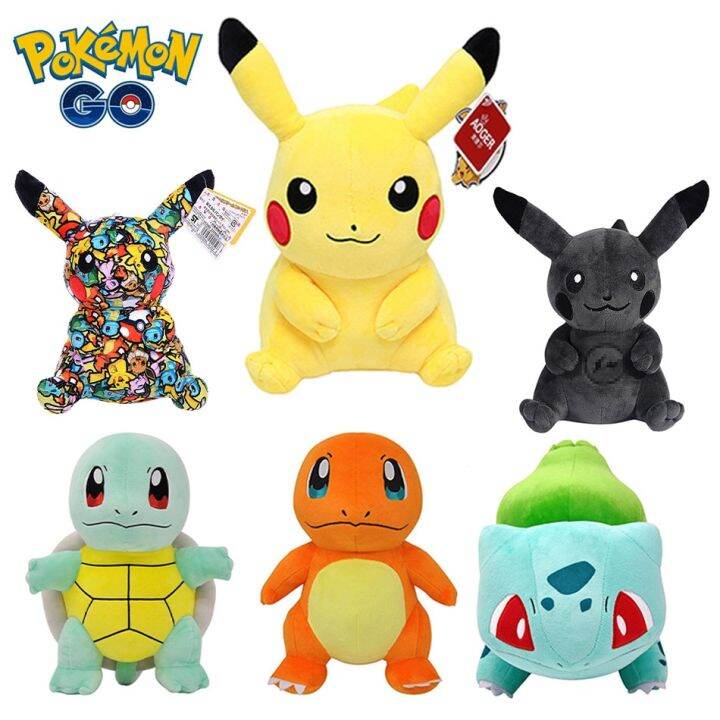 40 Styles Pokemon Plush Doll Pikachu Stuffed Toy Bulbasaur Squirtle