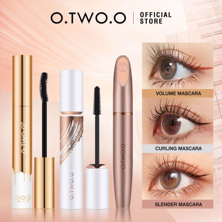 O Two O Gold Maskara Lash Bold Lengthening Volume Fiber Mascara