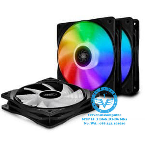 Fan Case Deep Cool Cm Rf Fs Fixed Rgb Led Fan Casing Rf Rgb