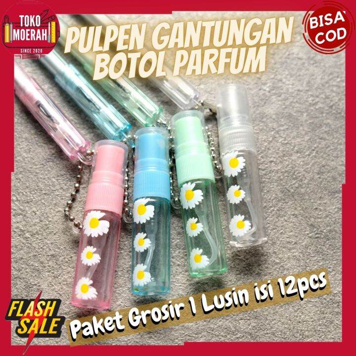 Pulpen Botol Parfum Paket Grosir Lusin Isi Pcs Lusin Pulpen