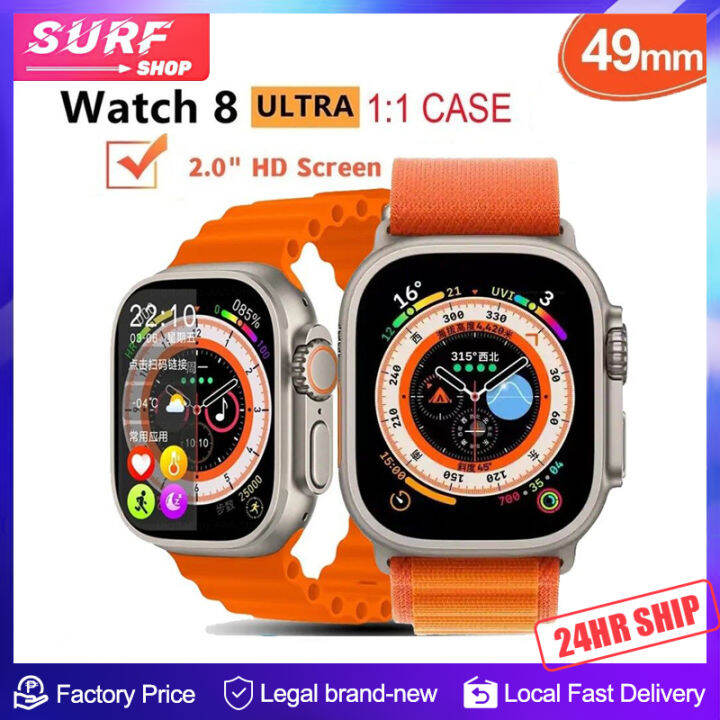 S Mm Ultra Smart Watch Nfc Body Temperature Bluetooth Call