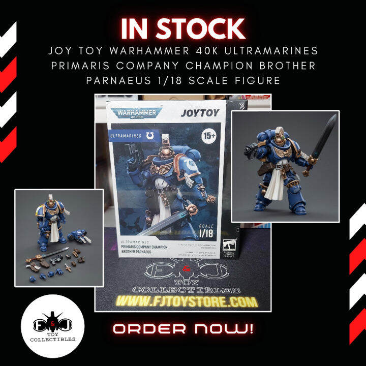 Joy Toy Warhammer K Ultramarines Primaris Company Champion Brother