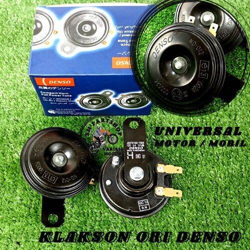 Klakson Avanza Ori Original MX Denso Compact Horn Set 12v Mobil Motor