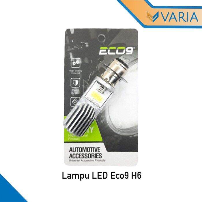 Lampu LED Utama PNP CSP Chips H6 Eco9 COB DC 12V Motor Bebek Matic