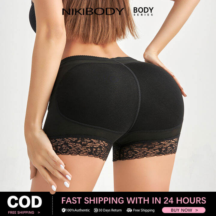 NIKIBODY Women Panties Sexy Fake Ass Hip Butt Lifter Shapers Slimming