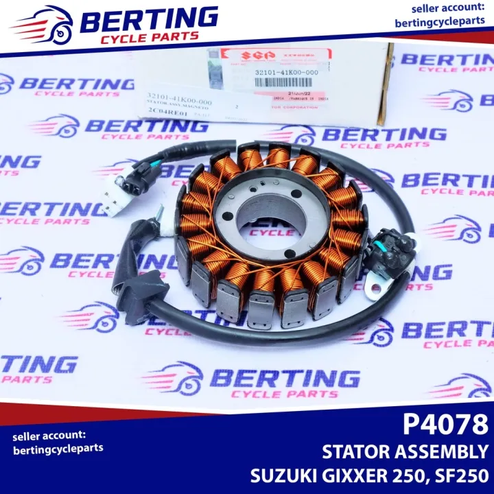 Sgp Stator Assembly Suzuki Gixxer Sf Genuine K