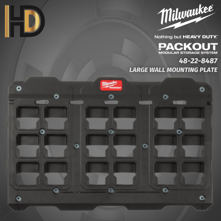 Milwaukee PACKOUT Large Wall Mounting Plate Milwaukee PACKOUT Large