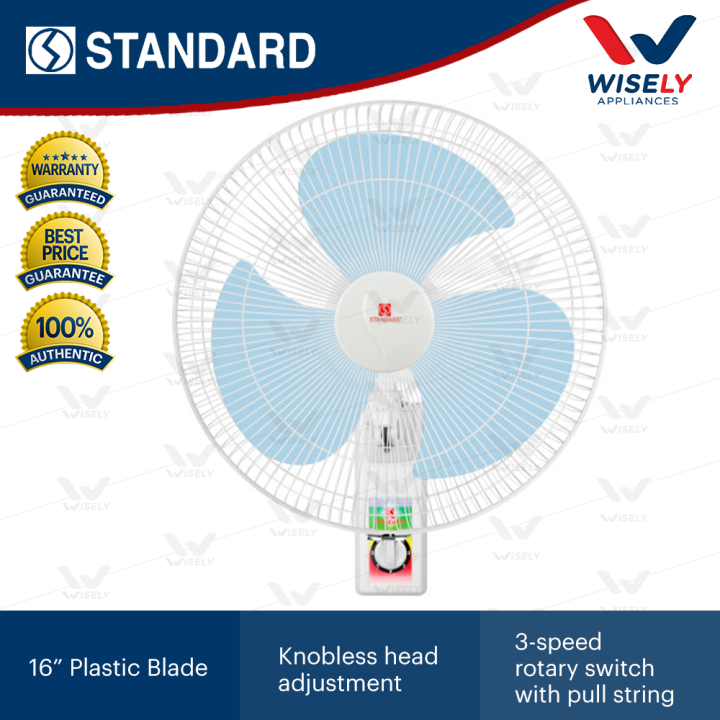 Standard Swf C Wall Fan Assorted Color Lazada Ph