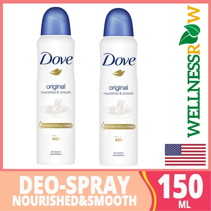 BUY 1 TAKE 1 DOVE Deodorant Spray Original Nourished And Smooth 150ml