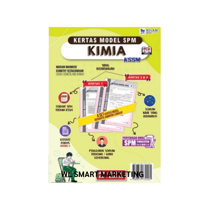 Buku Latihan Kertas Model Spm Dwibahasa Kssm Kimia Lazada