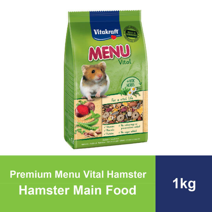 Vitakraft Premium Menu Vital Hamster Kg Lazada