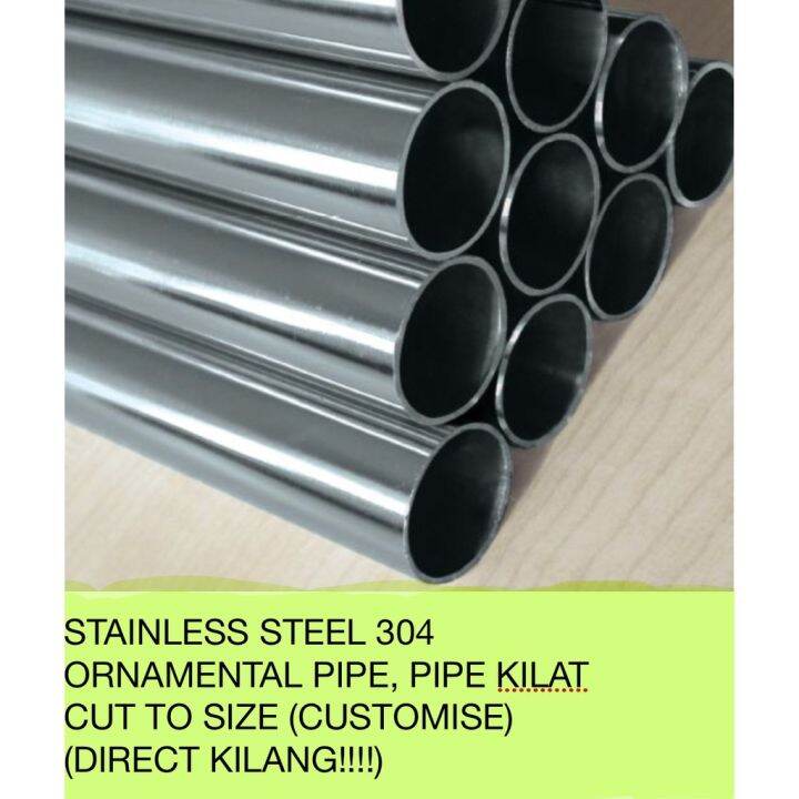 Stainless Steel Sus Ornamental Pipe Besi Tahan Karat