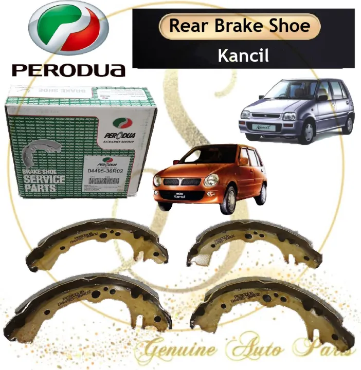 100 ORIGINAL Perodua Kancil Genuine Perodua Rear Belakang Brake