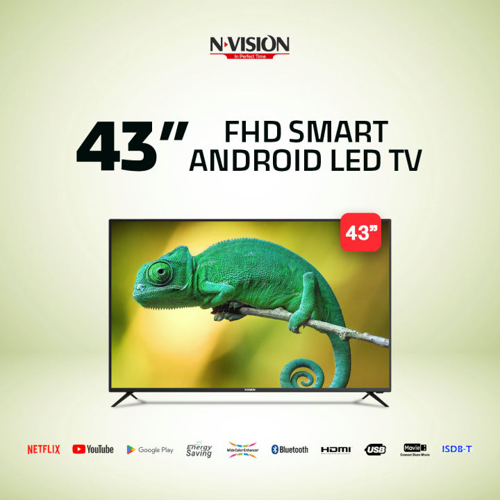 Wow Nvision Fhd Smart Android Led Tv Built In Isdb T Model