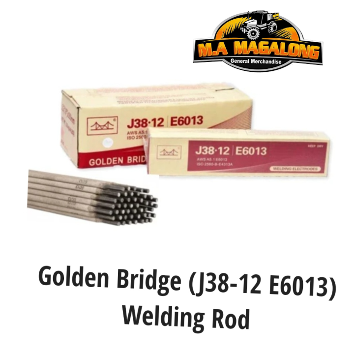 GOLDEN BRIDGE J38 12 E6013 WELDING ROD 2 5 KG 5 5 LBS Lazada PH