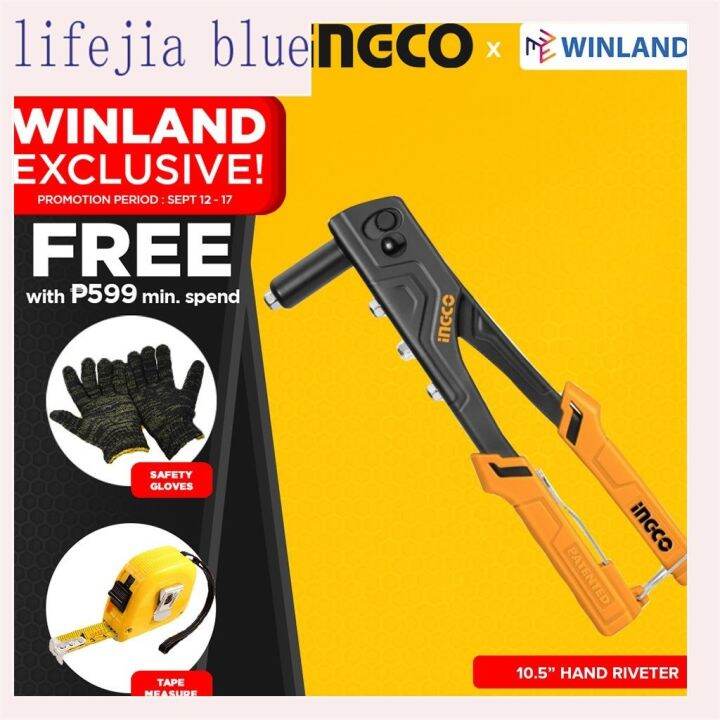 2022 NEW INGCO By Winland Super Select Heavy Duty Rivet Hand Riveter