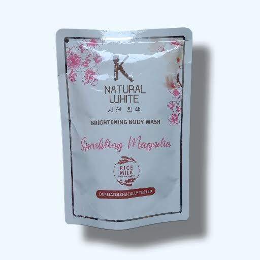 K Natural White Sabun Cair Rice Milk Brightening Body Wash Ml