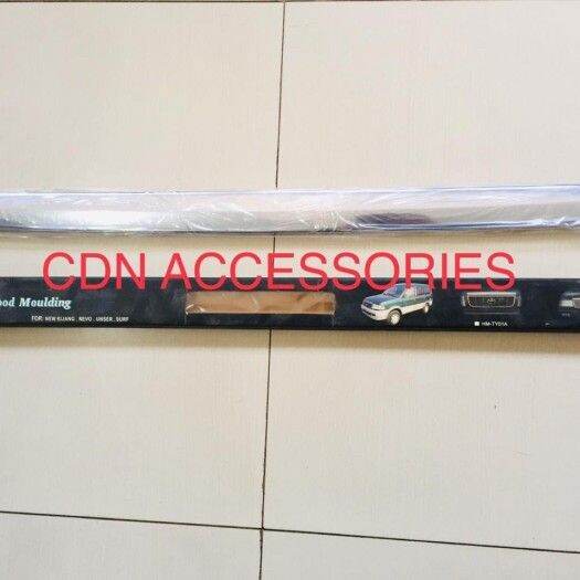 Hood Moulding Kijang Kapsul List Chrome Mesin Kijang Kapsul Lgx Chrome