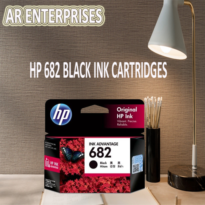 HP 682 Black Original Ink Advantage Cartridge Lazada PH