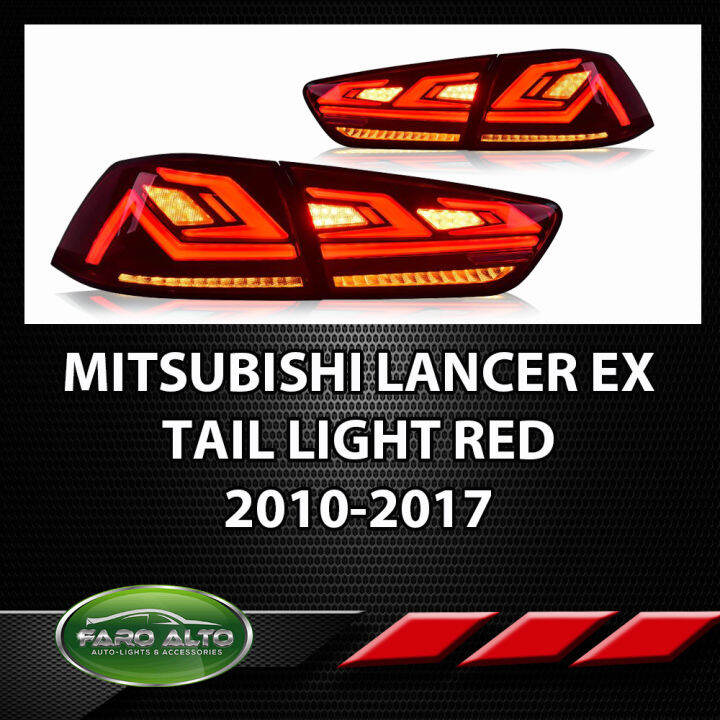 Mitsubishi Lancer Tail Light DK Motion Red 2010 2017 Lazada PH