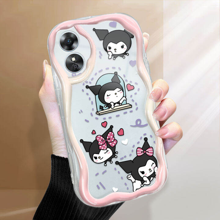 Lokal Ready Hontinga Silikon Lembut Case Casing Hp OPPO A17 A17K A3S