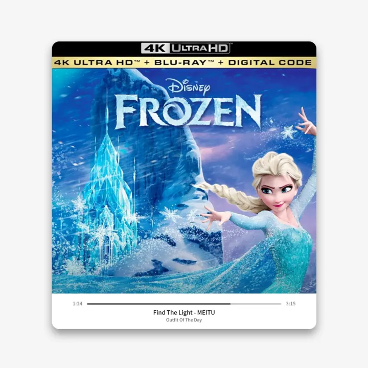 Frozen 4K UHD Blu Ray Movie Disc Blu Ray Disc 4K Blu Ray Disc Lazada PH