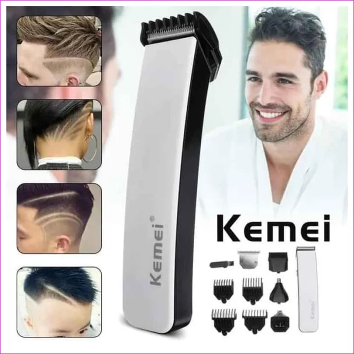 Kemei Mesin Cukur Rambut Km Multigroom In Lazada Indonesia