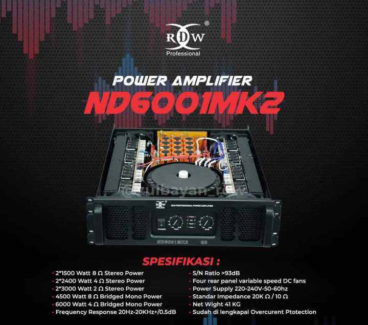 Power Amplifier Gt Lab Nd Mk Original By Rdw Professional