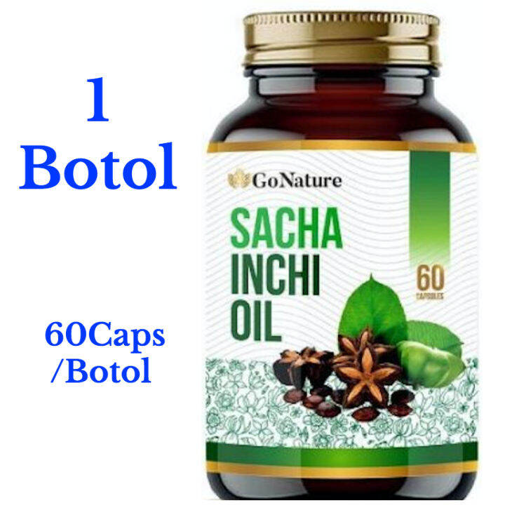 Go Nature Sacha Inchi Oil Softgel Go Nature By Ustaz Hanafiah Malek