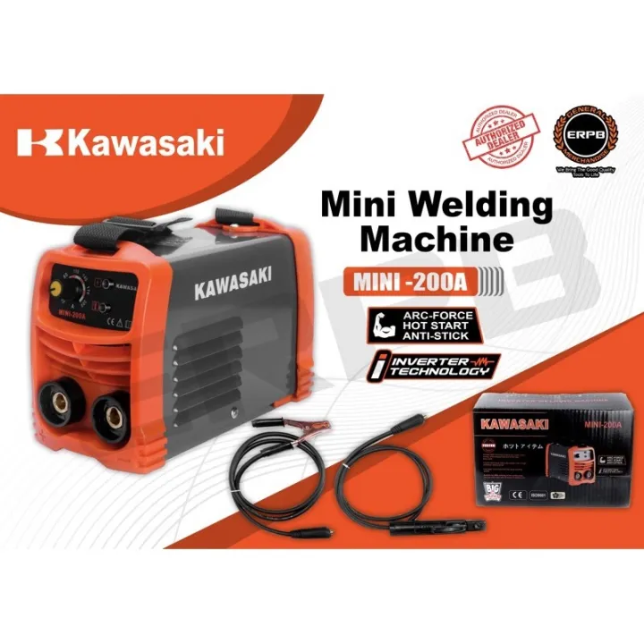 Kawasaki Mini Inverter Welding Machine 200AMP Lazada PH