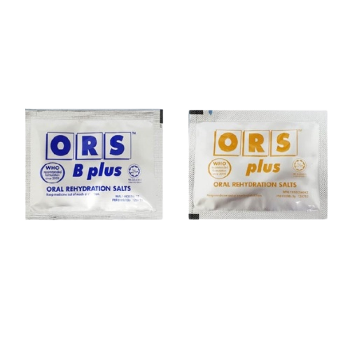 Ors Oral Rehydration Salt Plus Orange Natural G Sachets Packet