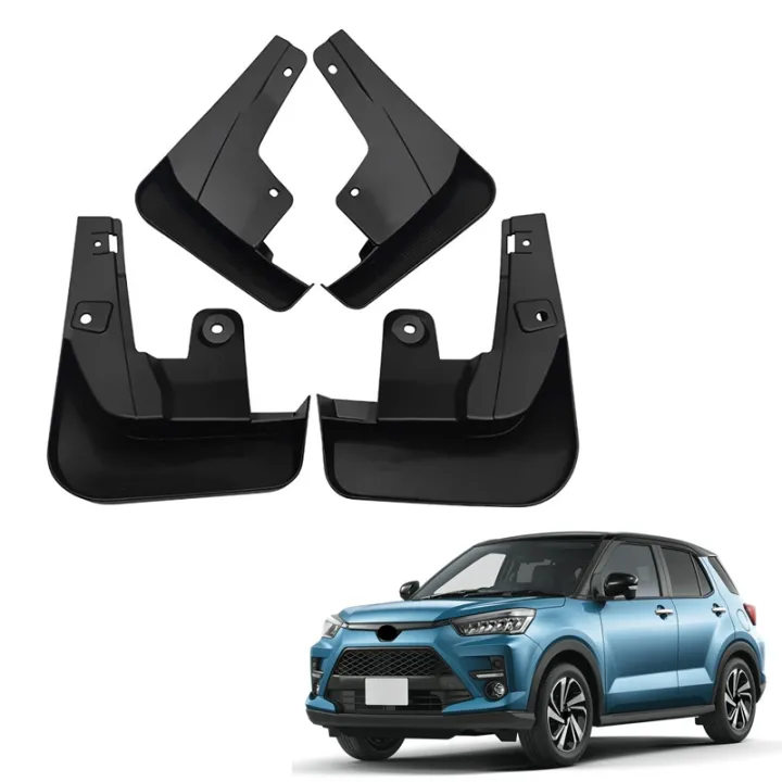 For Toyota Raize Rocky 2020 2021 Front Rear Mud Flap Guard Fenders