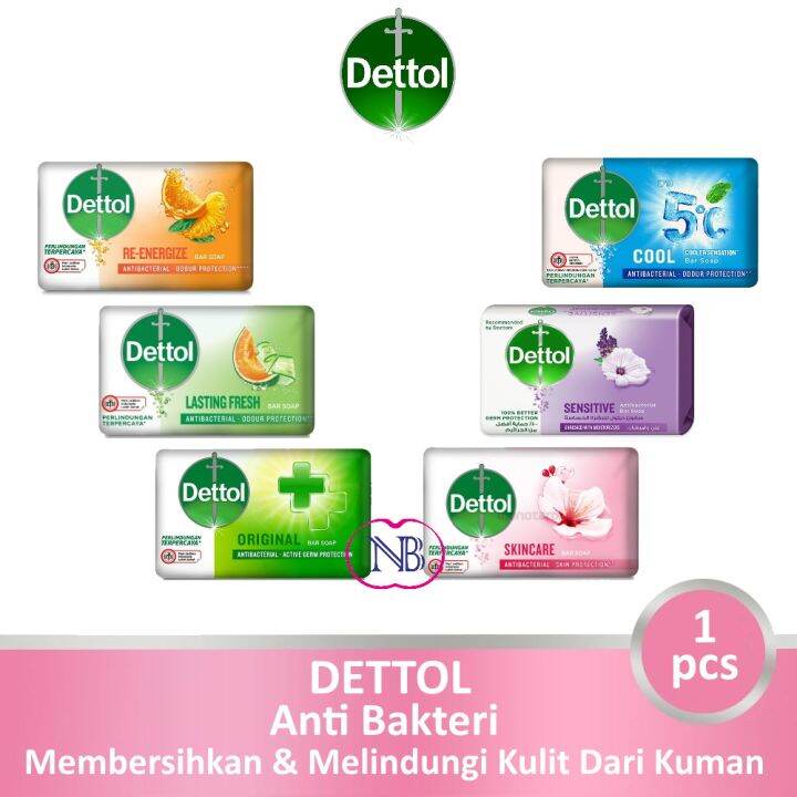 DETTOL SABUN BATANG SABUN MANDI 100GR VARIAN Lazada Indonesia