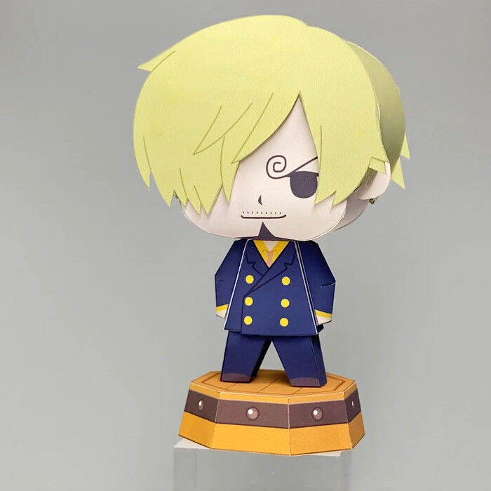 Chibi Sanji Vinsmoke One Piece Papercraft Lazada Indonesia