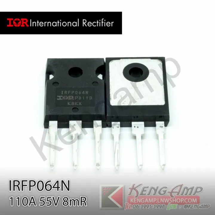 1ตว FET แท 100 IRFP064N HEXFET Power Mosfet 110A 55V 8mR